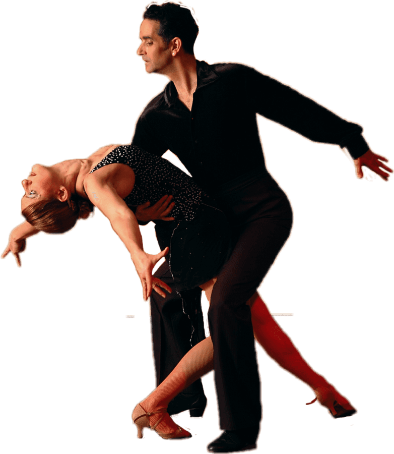 Elegant Ballroom Dance Pose