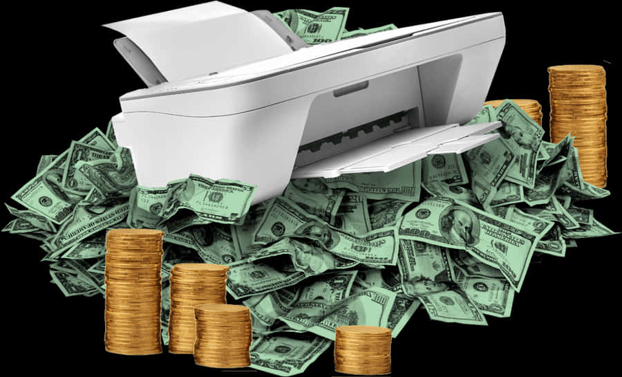 Apple With Money, HD Png Download