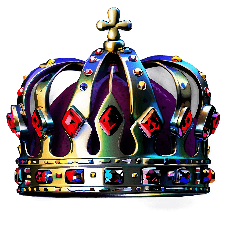 Shiny King Crown PNG vrx