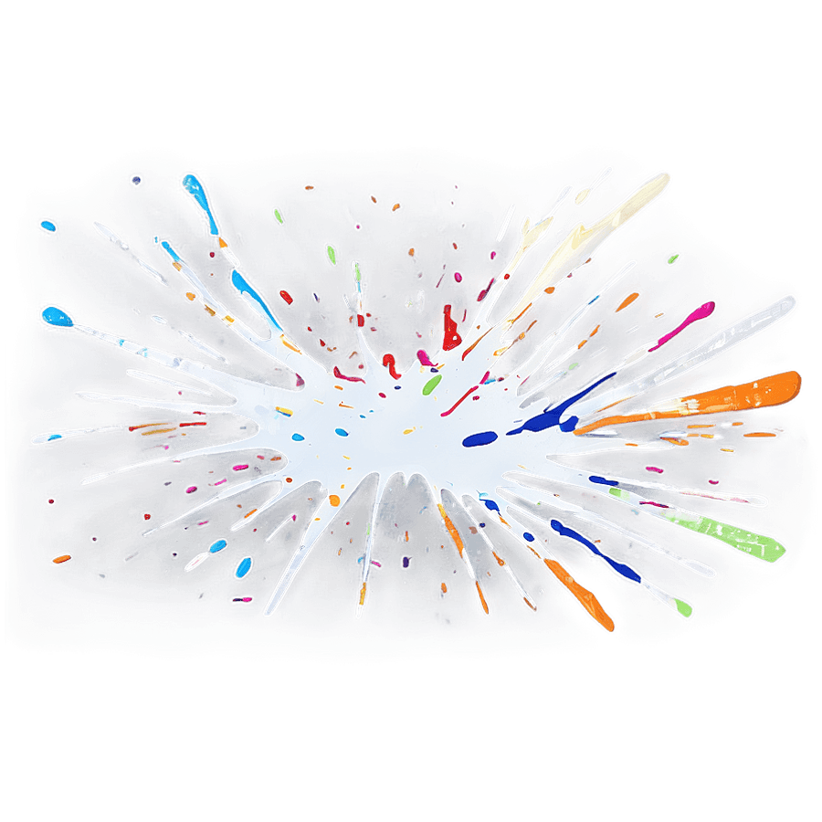 Splatter Paint Wallpaper PNG wyd