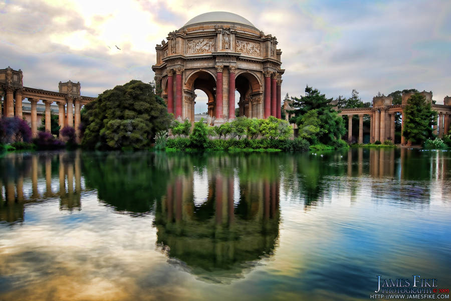 Reflexãodo Palácio de Belas Artes