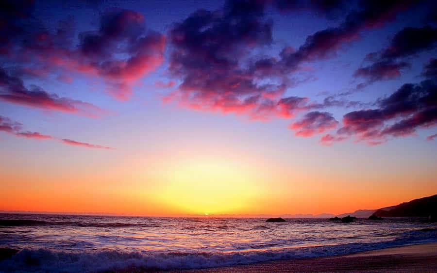 TramontoAffascinante e Colorato.
