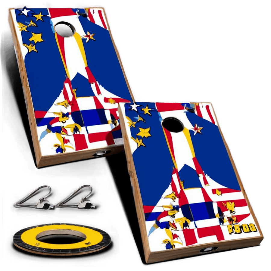 Compact Cornhole Game PNG 30