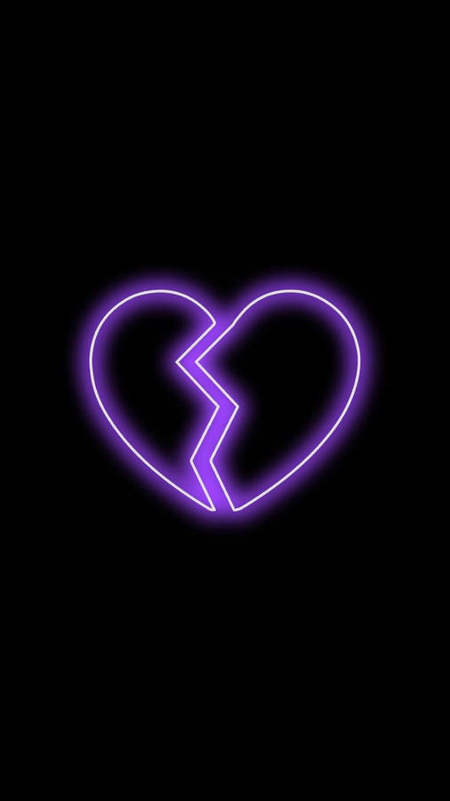 dark broken heart wallpaper