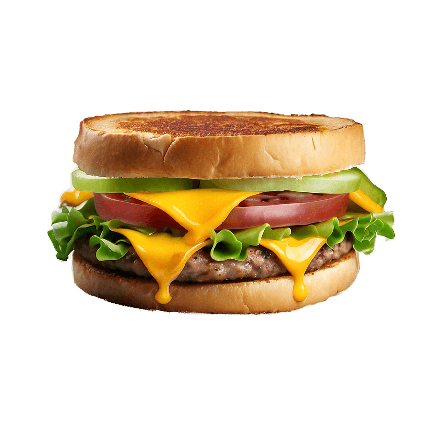 Grilled Cheese Burger PNG kqy50