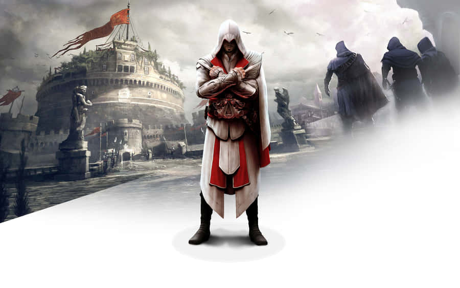 EzioAuditore su un tetto