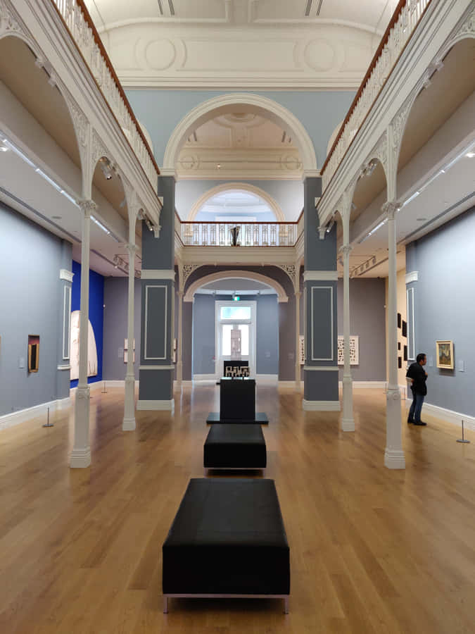 Innenansicht der Auckland Art Gallery