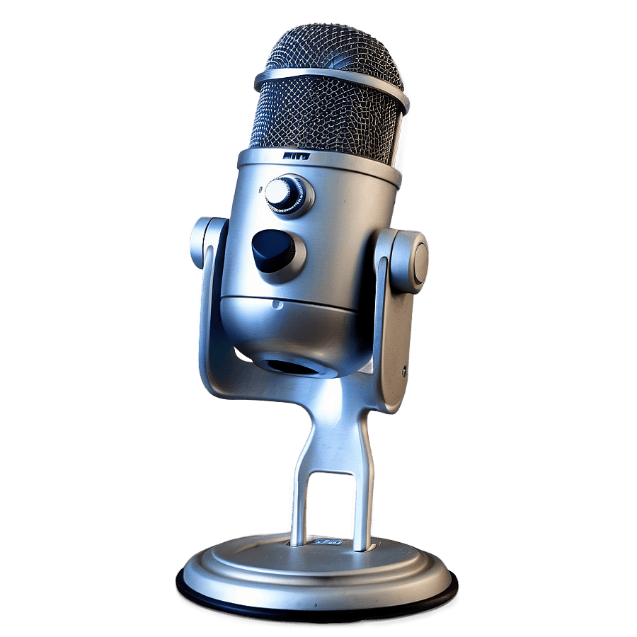 Blue Yeti USB Mic PNG vph34