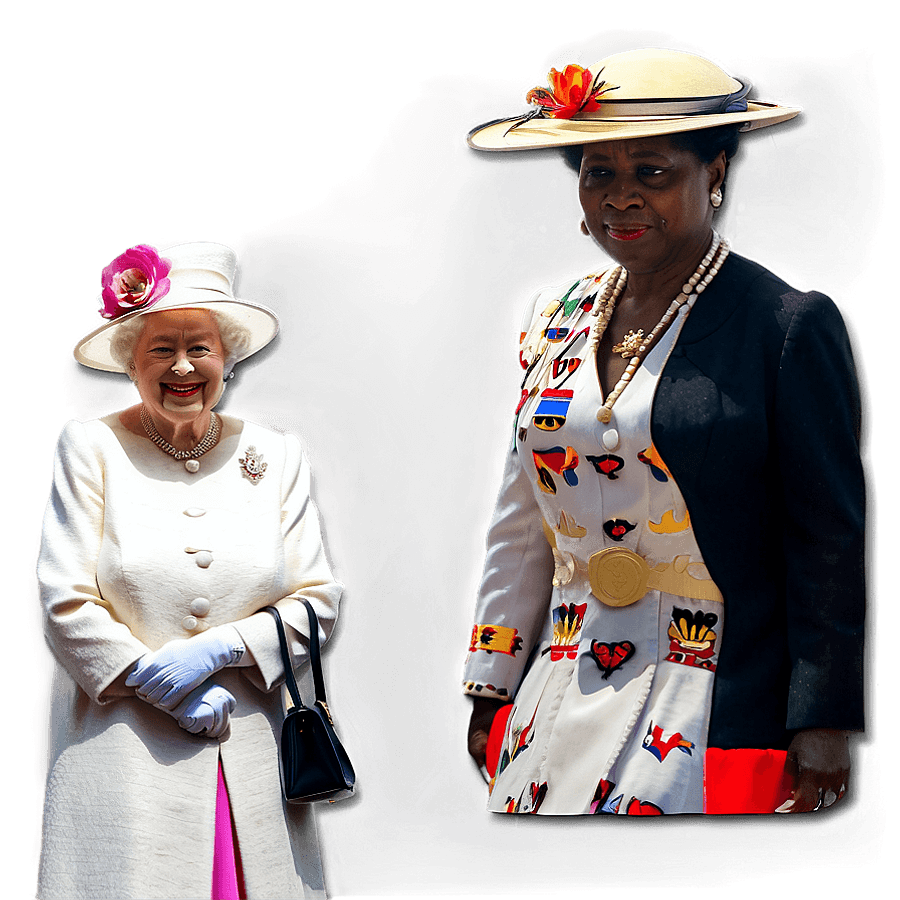 Queen Elizabeth II in Royal Tour PNG kxv