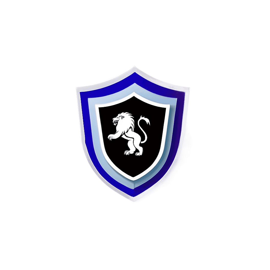 Regal Lion Shield Logo PNG rqv95