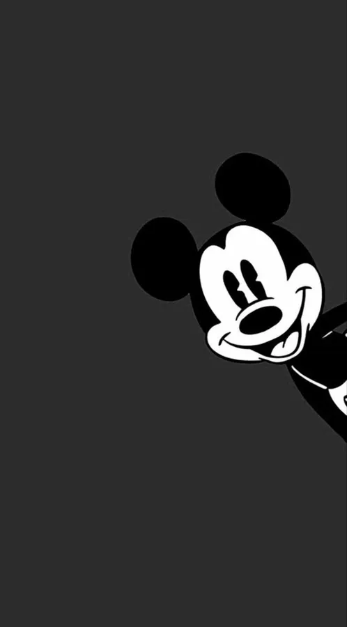 White Mickey Mouse