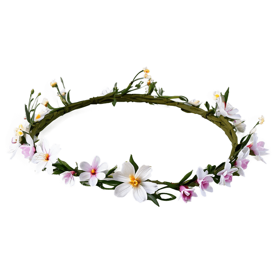 Fairy Flower Crown PNG oox25