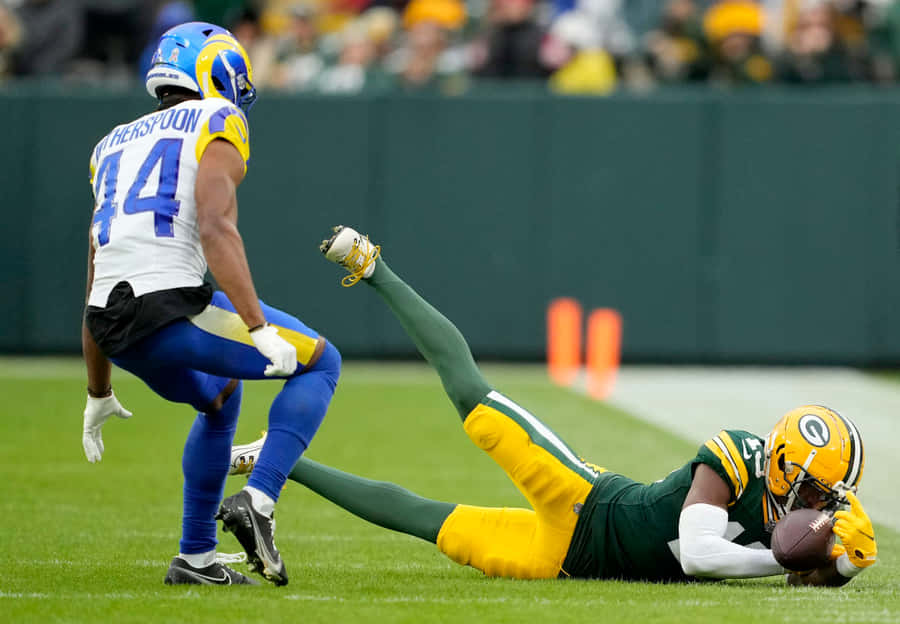 Momento de Captura e Tackle no Futebol