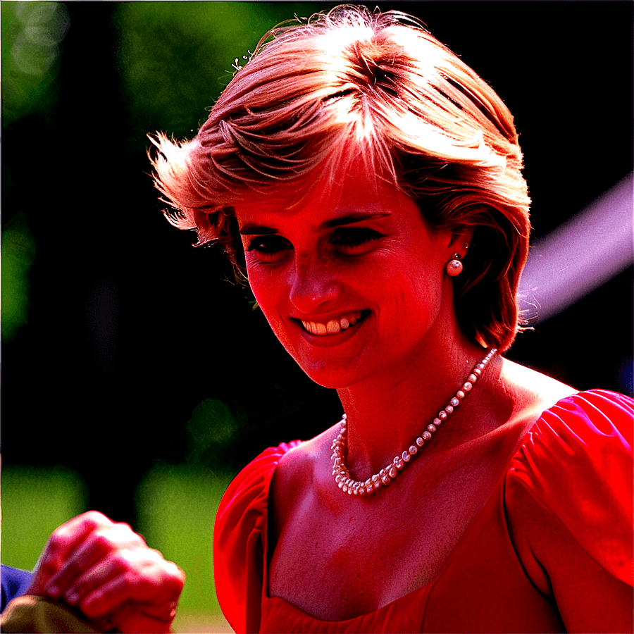 Princess Diana Candid Moment PNG cwh5