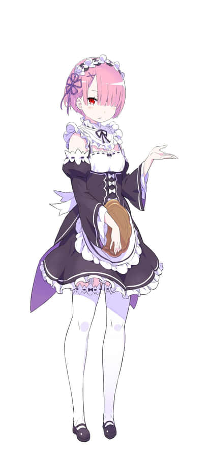 Papelde parede Re Zero Ram 927 x 2048.