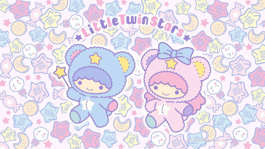 Download Little Twin Stars Cute Costumes Wallpaper Wallpapers Com