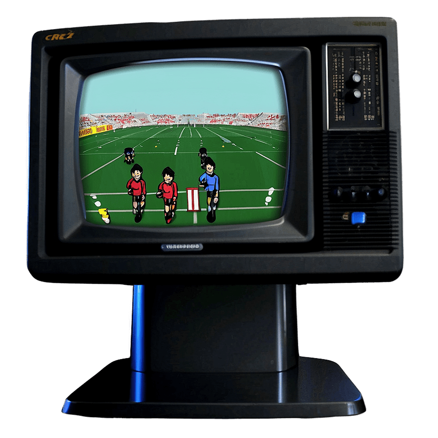 Indoor Gaming CRT Television PNG 96