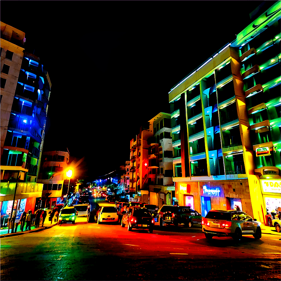 Ramallah City Nightlife PNG 29