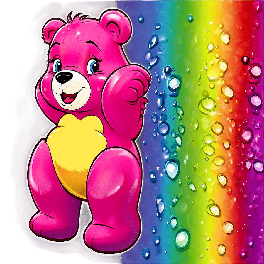 Happy Care Bears PNG wdv