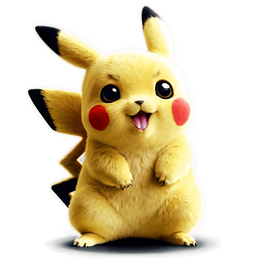 Cute Pikachu Cartoon PNG 06242024