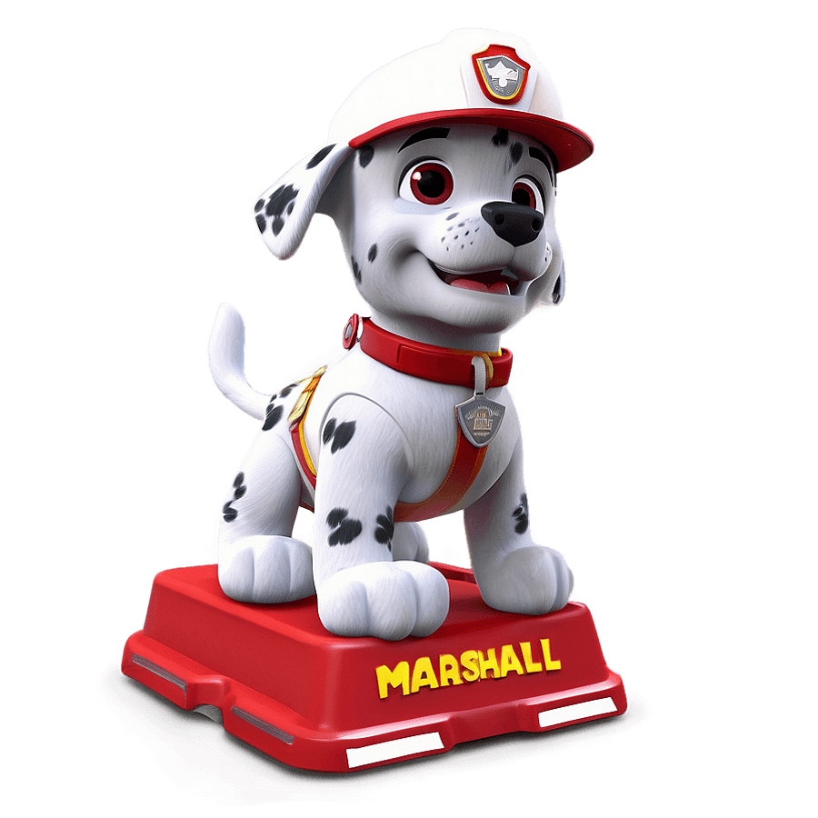 Marshall Paw Patrol Firefighting PNG 06122024