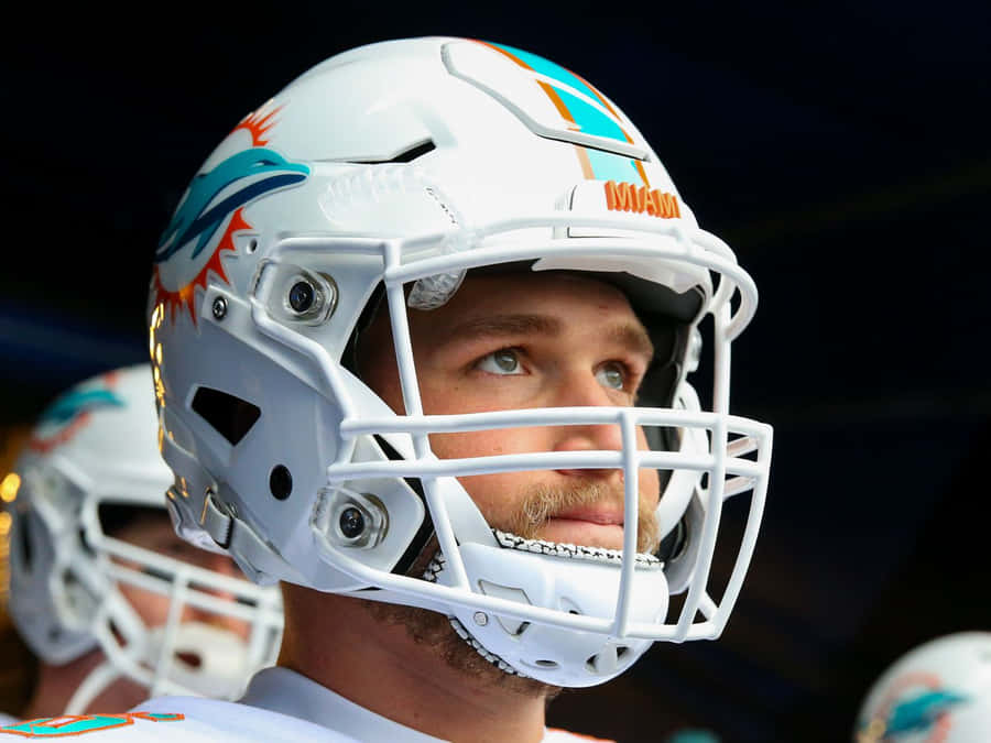 Miami Dolphins Spieler Helm Profil