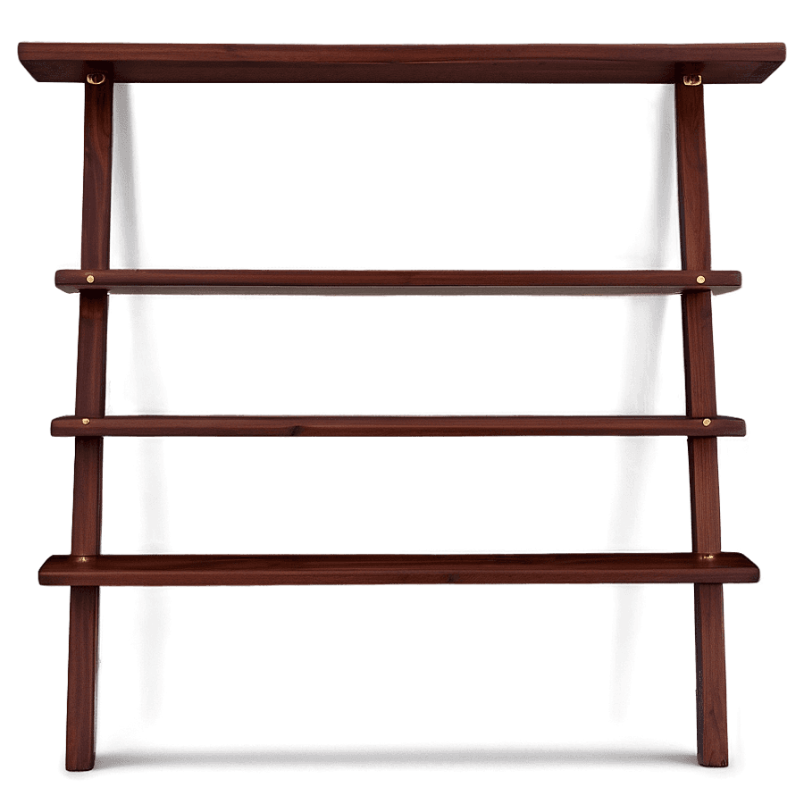 Ladder Wall Shelf Storage PNG 27