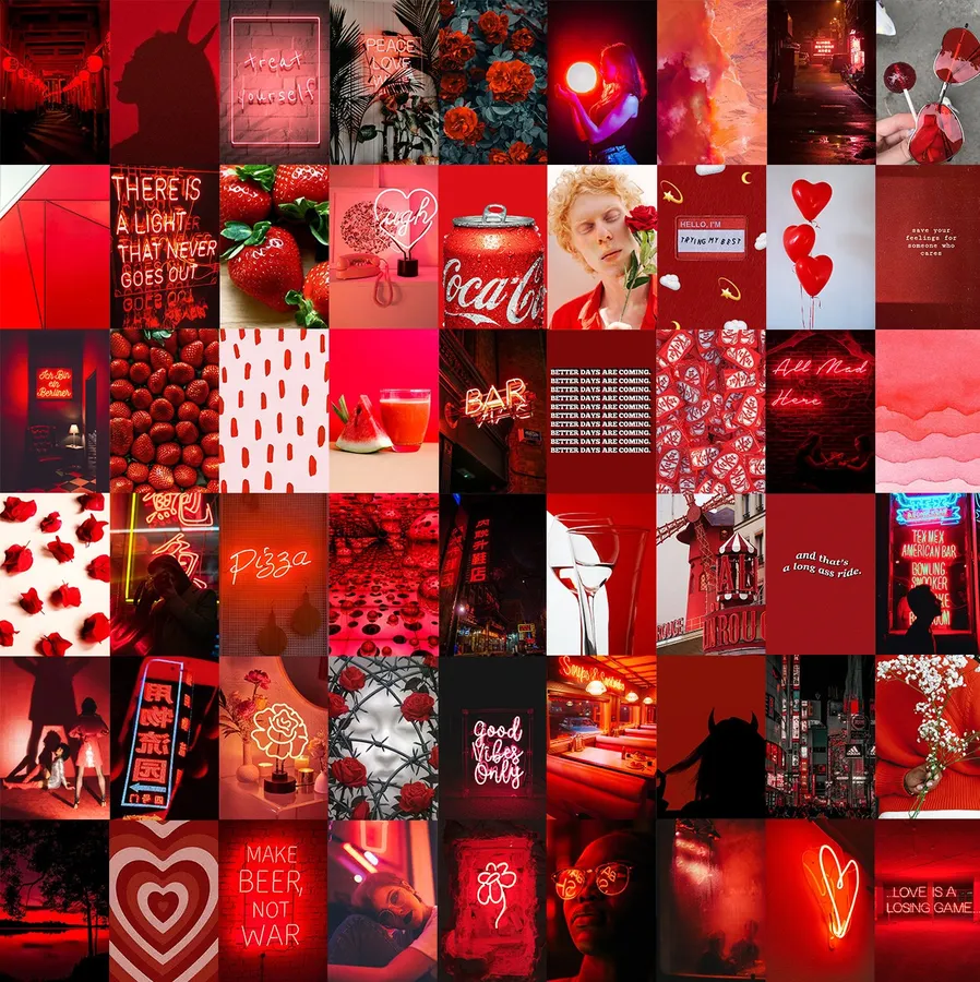 Red Collage