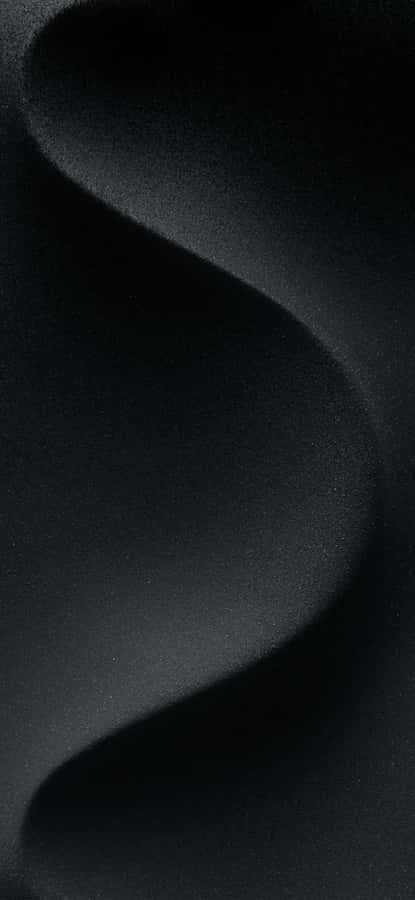 Sfondo Astratto con Curve Nere