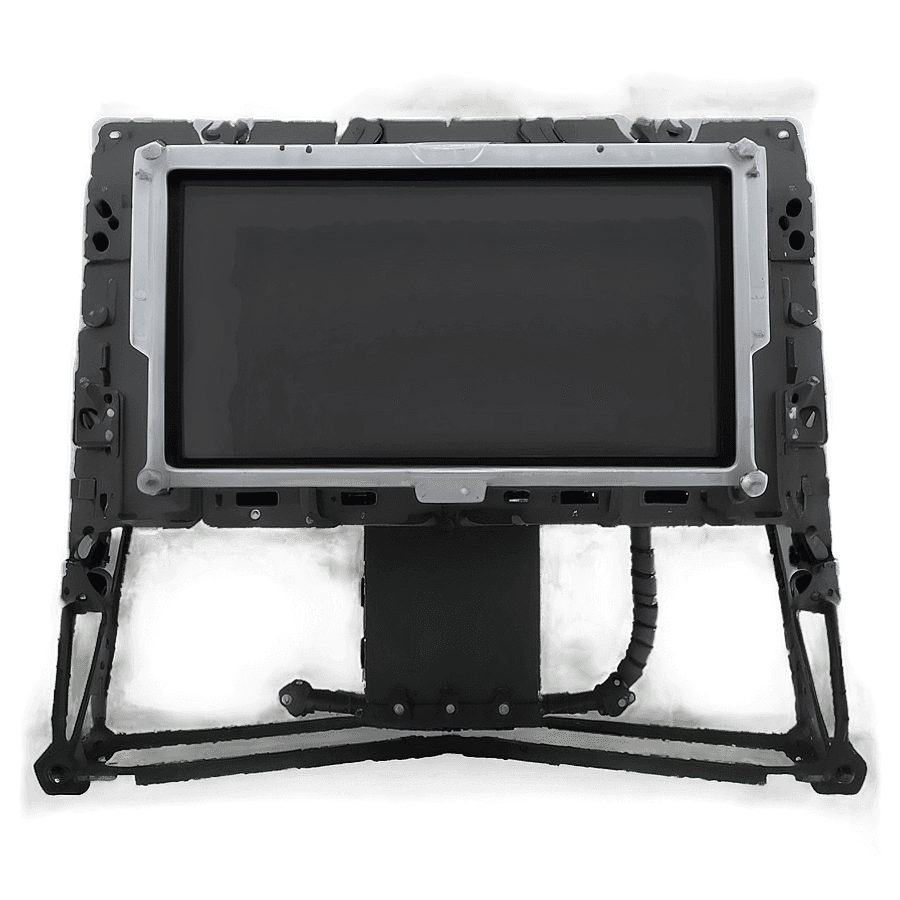 Black Screen Art PNG rhn