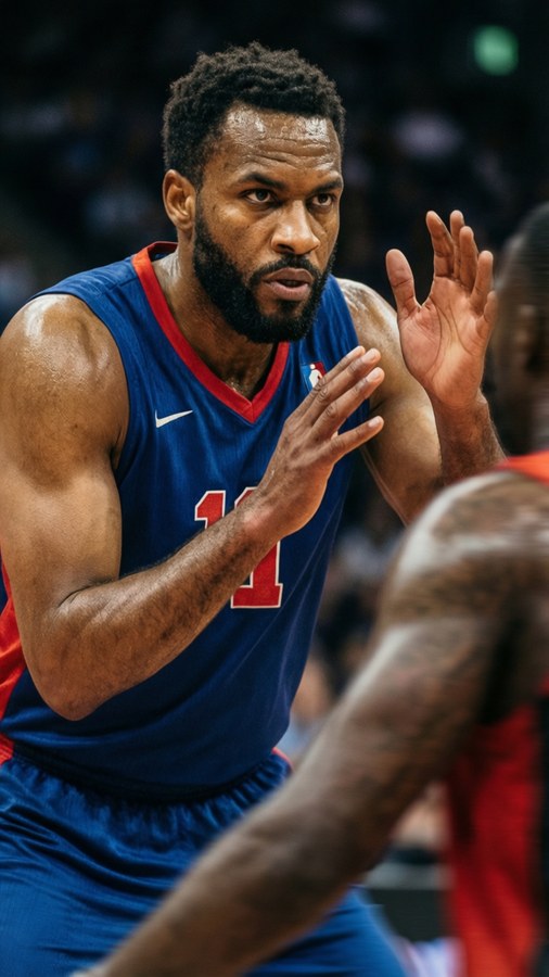 A gritty action shot of Marcus Sasser playing tough defense.