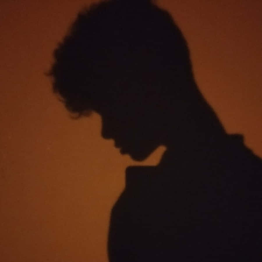 LockigesSchattenprofilbild Hintergrundbilder