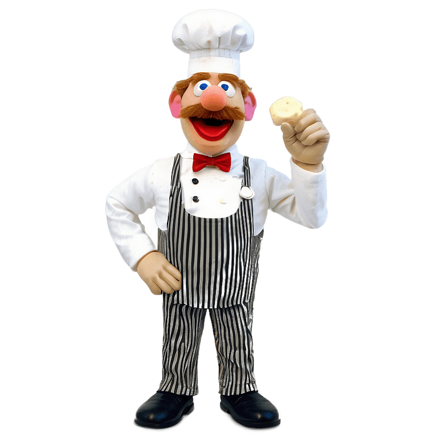 Swedish Chef Cartoon Character PNG bpd32