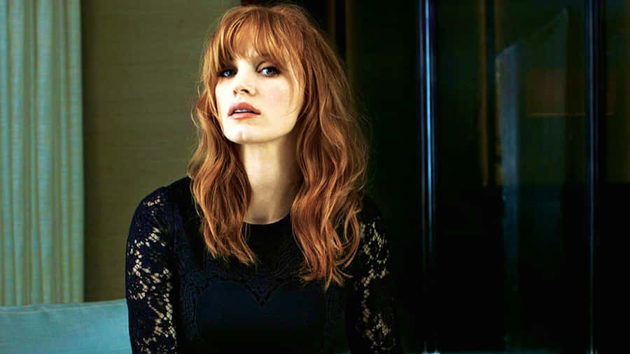 JessicaChastain 1920 x 1080 Hintergrundbild