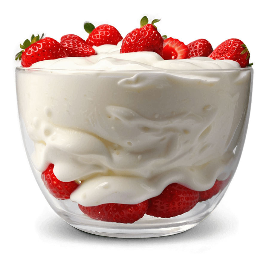 Strawberries and Cream PNG 49