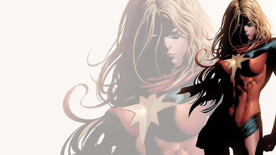 Captain Marvel Künstlerische Darstellung