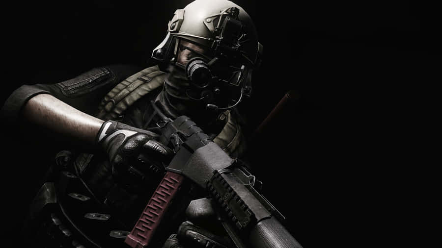 Tarkov Soldat Klar Til Kamp