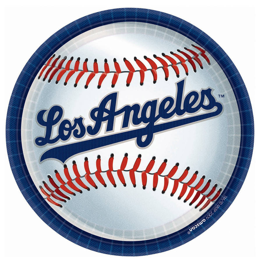 Download Los Angeles Dodgers Ball Wallpaper | Wallpapers.com