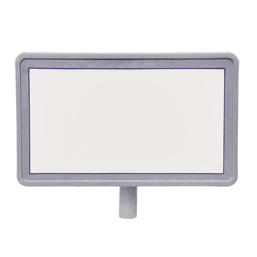 White Screen Flat PNG rmk