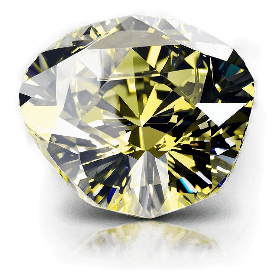 Flawless Yellow Diamond Image PNG 06292024