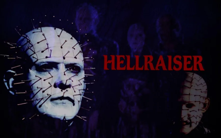 Pinhead Hellraiser Poster wallpaper.