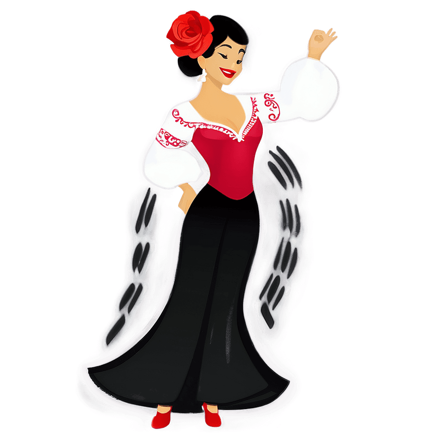 Flamenco Dancing Emoji PNG 84