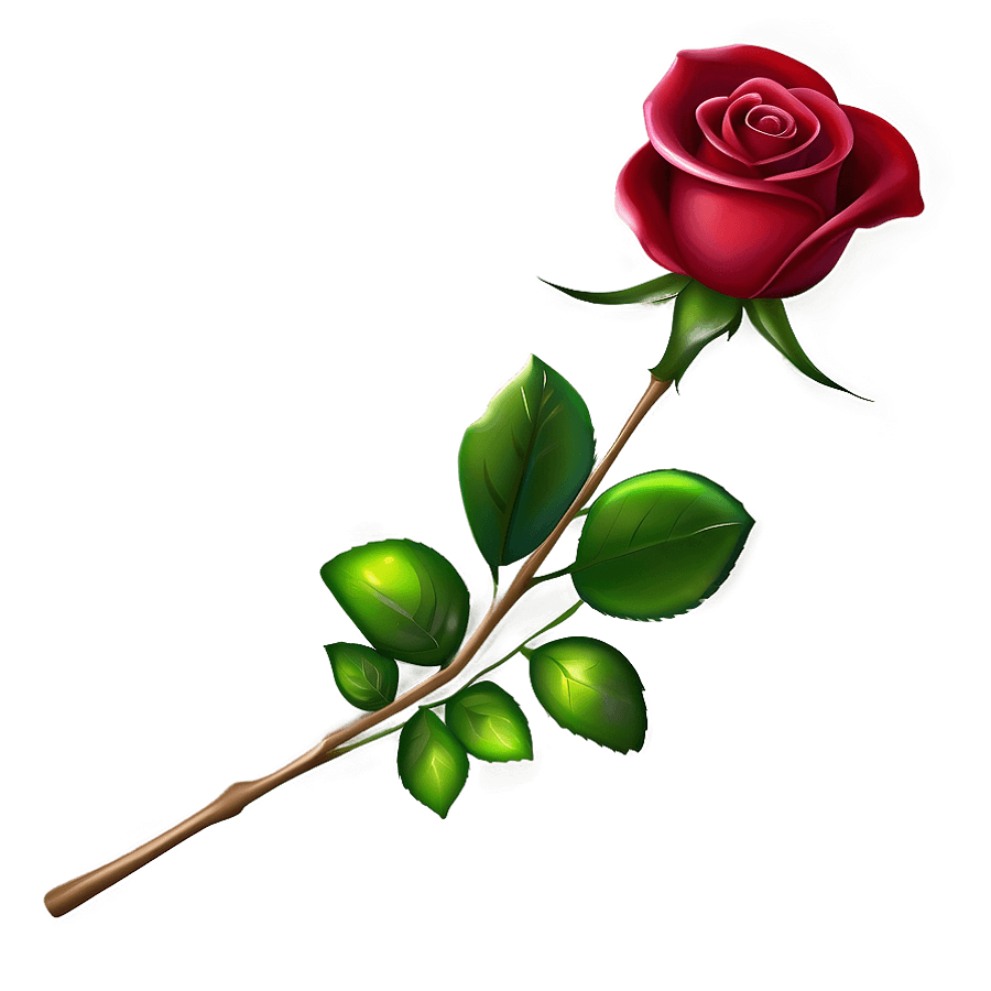 Rose Red Gradient PNG 06242024