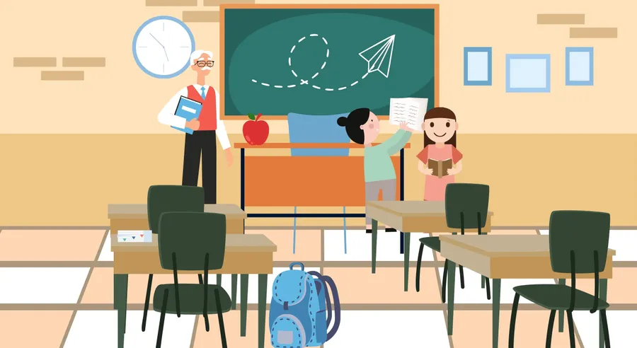 Virtual Classroom Background