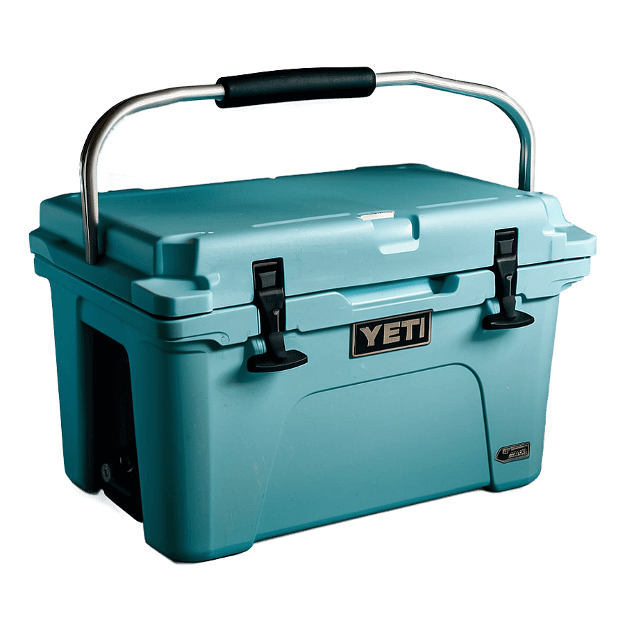 Yeti Cooler on Beach PNG rdd