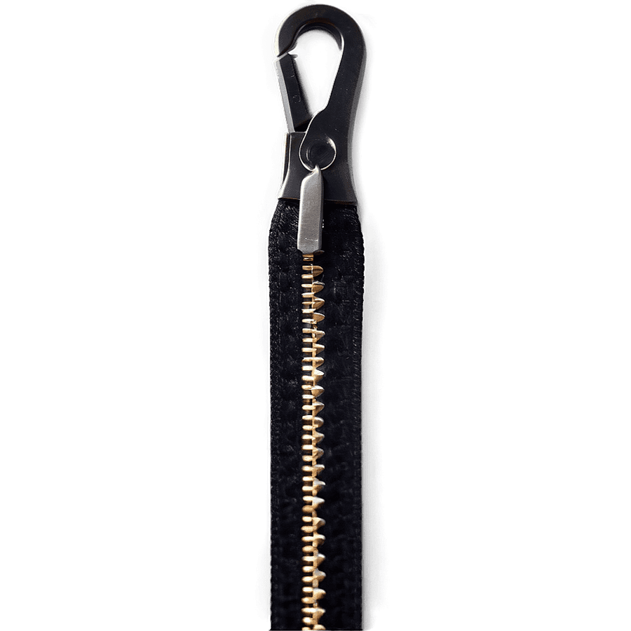 Black Zipper PNG baw44