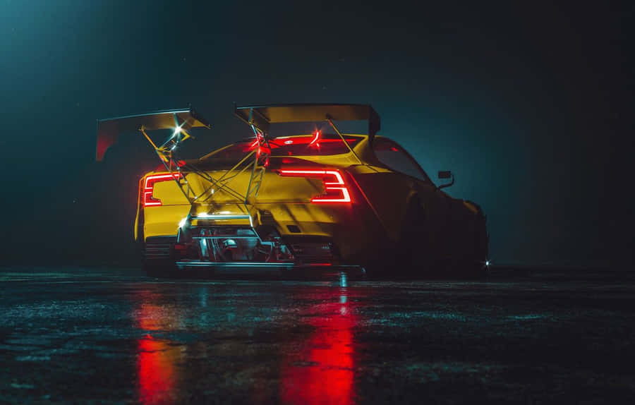Fundode tela do Need For Speed Heat luz vermelha
