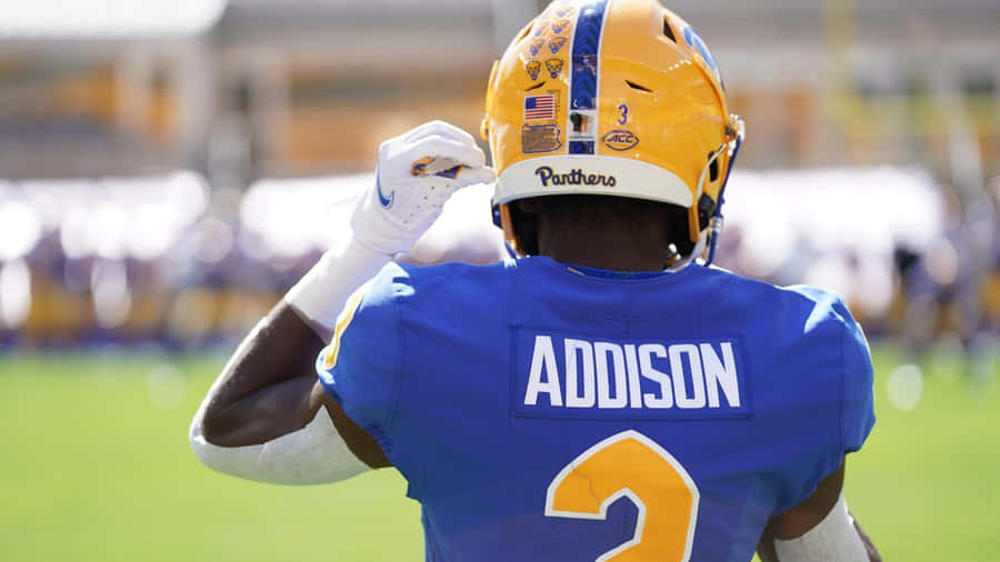 Giocatore di Football Jordan Addison Numero 3