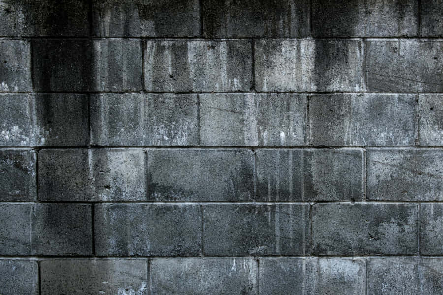 Grunge Graue Ziegelwand Textur