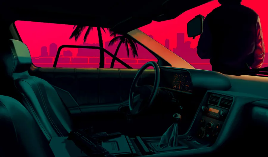 Neon Lights Background